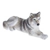 John Beswick JBDW4 Lying Wolf Figurine
