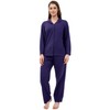 DAVID ARCHY Womens Waffle Knit Pajamas Set Soft Long Sleeve
