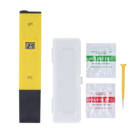 PH Tester Pen Corrosion Resistant Probe Accurate Measurement Portable PH Analyzer 0.00 to 14.00ph