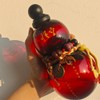800ml/27oz Tritan Gourd Water Bottle with Shoulder Strap Set Dish