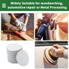 Motoforti Sandpaper Hook & Loop Sanding Sheets 2.95Inch x 2.95Inch