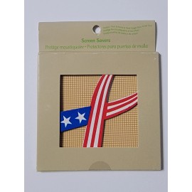 Evergreen Garden American Flag Ribbon Magnetic Screen Door Window Saver Magnet