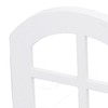 6PCS Dollhouse Windows Miniature Window Frame Ornament 1:12 Scale Dollhouse