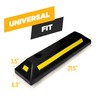 VaygWay Heavy Duty Rubber Parking Curb Guide –Car Block -