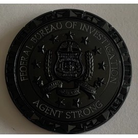 Department of Justice FBI Special agent Agent Strong Challenge Coin