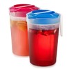 plastic water pitcher 1 gallon with lids