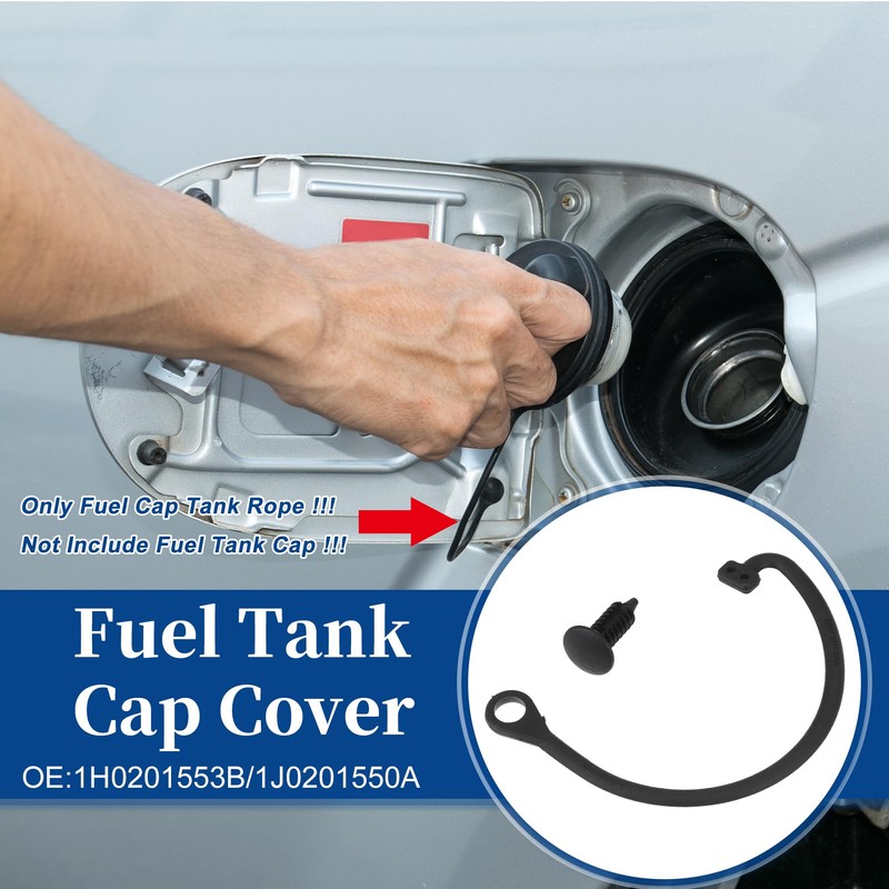 ACROPIX Fuel Tank Cap Tether Fuel Tank Rope Curved Shape