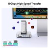 Yottamaster 9 in 1 Mac mini M4 Dock 10Gbps with