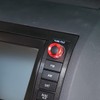 LLKUANG Center Console Volume Tune Knob Cover Ring Trim Interior