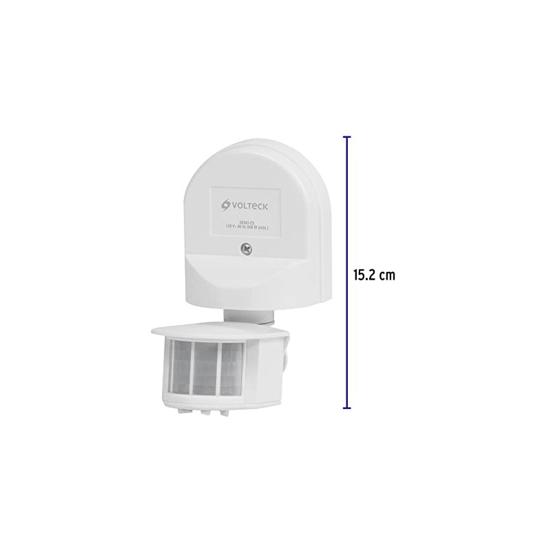 Volteck SEMO-EX, Sensor de movimiento para exterior, línea Classic, Volteck