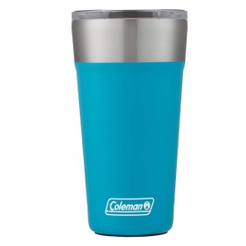 Coleman Vaso de Acero Inoxidable Sundowner 590 ml, Mantiene el Hielo Hasta por 15 Horas, Color Caribbean Sea, B08T472CZ7