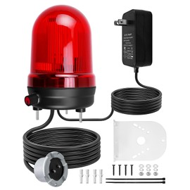 Sump Pump Alarm, High Water Leak Detection with 110dB and LED Indicator, 10ft Probe Cable, Suitable for Indoor/Outdoor Alarm Systems in Basements, Septic Tanks, and Sumps (10ft Probe Cable)