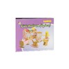 zalati Dollhouse Children's Room Kit 1:12 Miniature Baby Bed Double