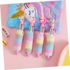 Ciieeo Fluffy Pens 4pcs Pen Set Ballpoint Pens Cute Boys