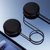 Dirtbike Helmet Speakers, Motorcycle Headphone, Ultra-Thin 12mm Smart Intercom Earbuds