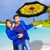 MRTLLOA 40/49/56 Inch Oversize Windproof Inverted Reverse Upside Down Umbrella,