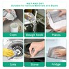 BTIFU 10 Pcs Multipurpose Non Scratch Wire Dishcloth, Reusable Wire