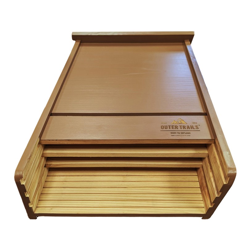 Outer Trails Extra Large Bat House, 3 Chambers, Brown, Holds