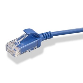 Leviton 6H460-50L High Flex HD 6, 1G Patch Cord, 50-Foot, Blue
