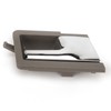 Auto Interior Door Handle Gray Base Plated Inside Pull Door