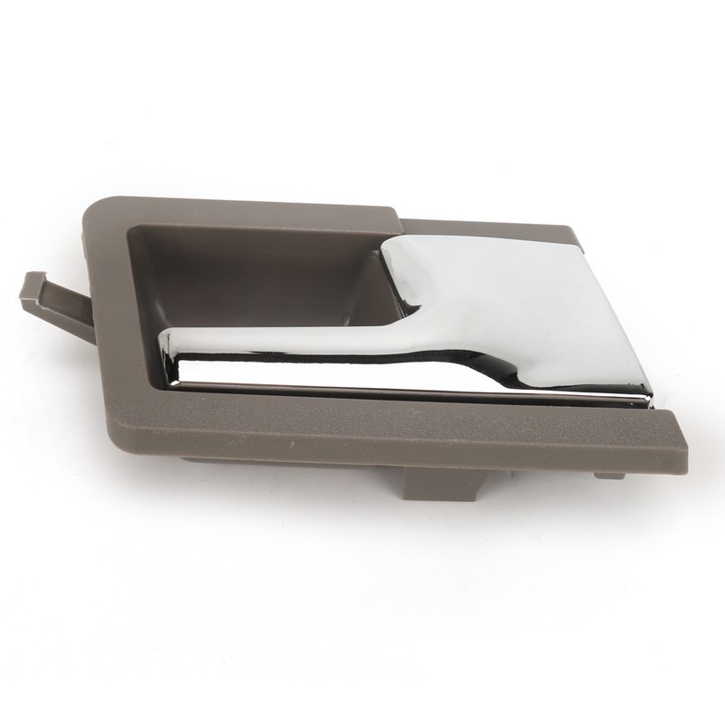Auto Interior Door Handle Gray Base Plated Inside Pull Door