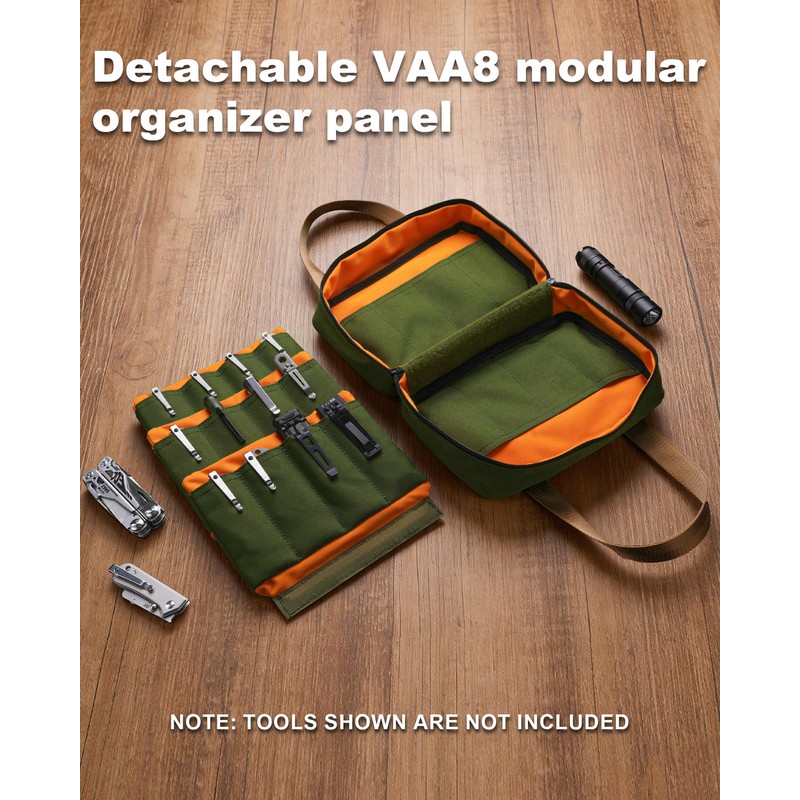VIPERADE VE40 Knife Display Case with 40 Slots, Folding Knives