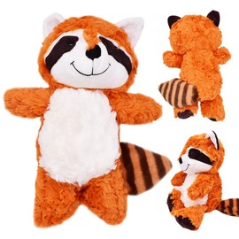 XNAUVOI Cuddly Raccoon, 28 cm Raccoon Plush Toy, Soft Toy Raccoon, Cuddly Toy Raccoon, Plush Toy for Friends and Children
