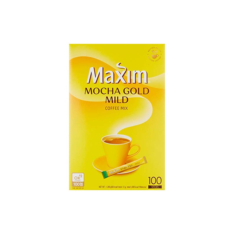 Maxim Mocha Gold Mild Coffee Mix - 100pks