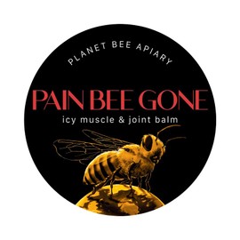 Icy Muscle & Joint balm, Topical balm for Back, Neck, Hands, Feet, Knees, Shoulders, Hips. Soothes Discomfort in Muscles & Joints. All natural (2oz)