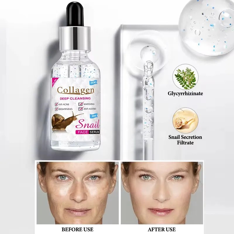 Cuidado Facial Colágeno Baba De Caracol, Rejuvenece Hidrata