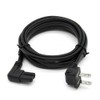 NTQinParts Replacement 5FT 90° Right Angle 2Prong AC Power Cord