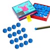 Udewo 50 Pieces Cue Tips, 10mm Pool Tips Snooker Tips