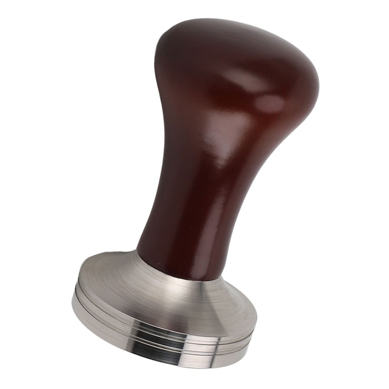 Coffee Tamper with Wooden Handle Easy To Operate Outstanding Extraction