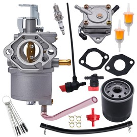 JDLLONG FE350 Carburetor Fit for Club Car Golf Cart Precedent Turf Carryall 1996-UP Engine Carb 1018059-01 1019059-01 1035245-01 1016438 1016439 1016440 1016441 with Fuel Pump Oil Filter