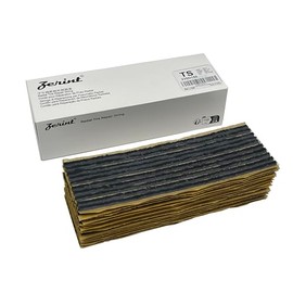 ZERINT TS-235D150 Tire Repair Strings 150pcs, Tire Repair Plugs 200 x 3.5 mm / 8" x 0.14" Thin Black Rubber Strips for Car, Bike, UTV, ATV