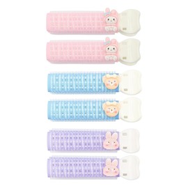 Sarini 6 Pieces Volume Hair Clips, Hair Clips, Portable Curler Hair Clips, Hair Root Clips, Voluminous Hair Root Clips for Women and Girls, DIY Styling Tools for Curly Hair