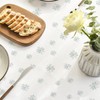 Artoid Mode Snowflakes Pine Trees Christmas Table Cloth, Round 120