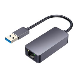 USB 3.0 to 2.5G Ethernet Adapter, High Speed Portable Ethernet Adapter for Laptop, USB 3.2 USB AM to 2.5Gbps Ethernet Adapter for Windows 7 8 8.1 10 XP for OS X, Plug and Play