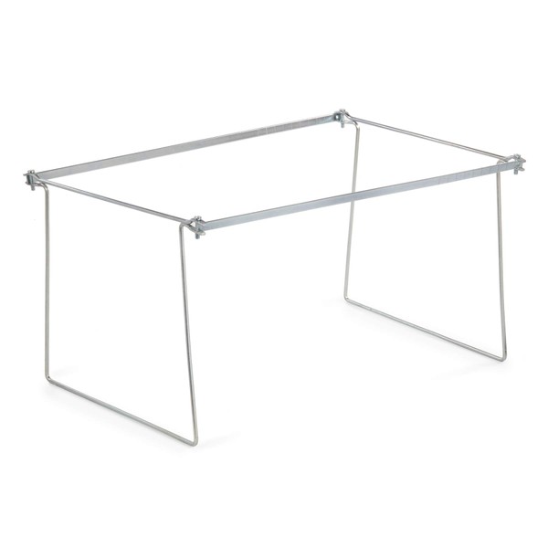 Blue Summit Supplies Hanging File Bars 2 Pack, Letter Size, 13” Wide x 17.5” Long, Steel Metal File Cabinet Bars for Hanging Files on Desktop or in File Drawers, Set of 2