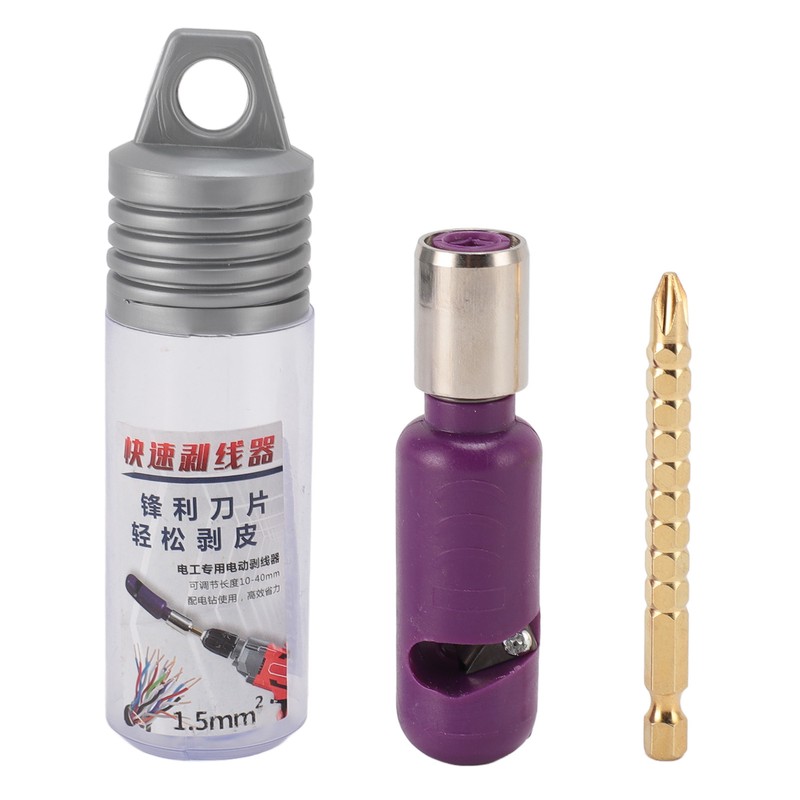 Electric Wire Stripper for Drill 1.5mm² Stripping and Twisting Tool