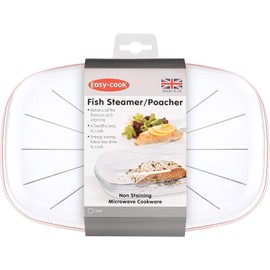 Easycook Forno a microonde Pesce Streamer/bracconiere, policlicarbonato, 270 mm