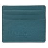 Gryphen Hoxton Slim Leather Credit Card Holder Wallet (Teal)