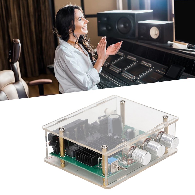 Amplifier Audio Board Digital Dual Channel Stereo Amplifier Sound Preamplifier
