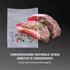 Caso Linea 4 Stelle Sacchetti Sottovuoto Goffrati per Alimenti, 60