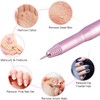 Portable Electric Nail Drill Machine, Professional 20000 RPM USB Manicure