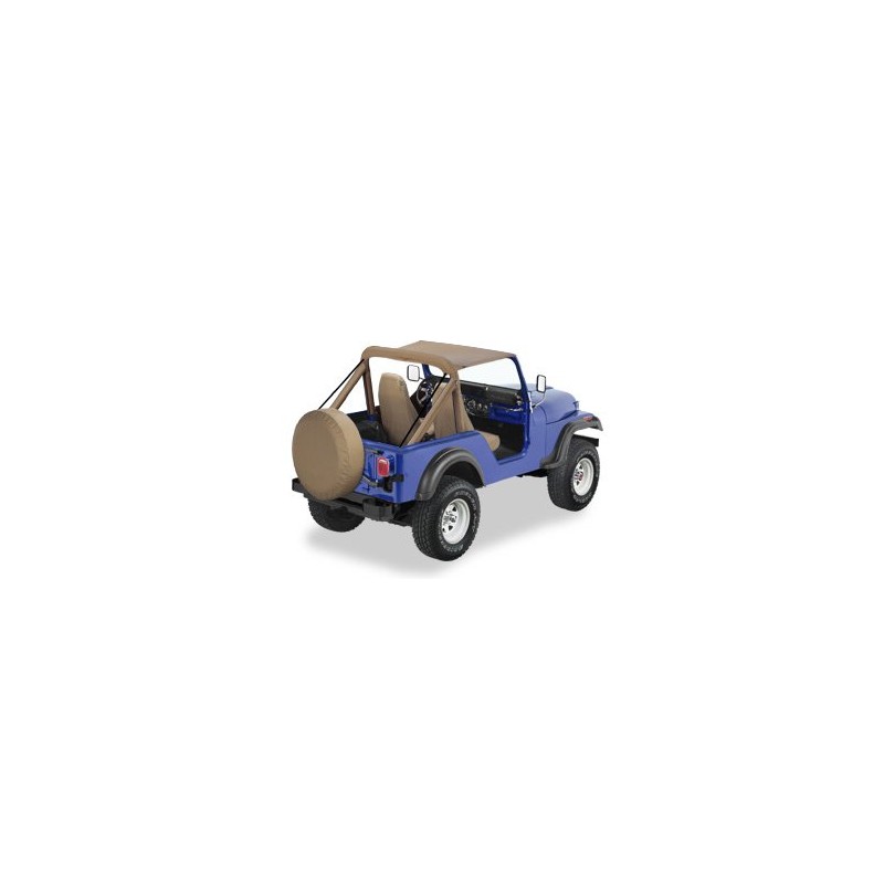 Bestop Traditional Bikini - Jeep '76-83 CJ5 (Tan)