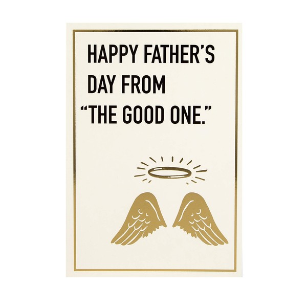 Hallmark Father's Day Card - Funny Contemporary Text Based Design