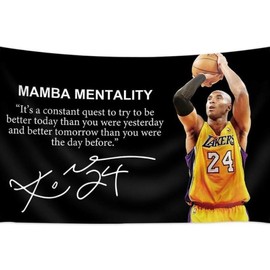 newDEIMUGL Kobe Wall Hanging Tapestry Wall Art Mamba Tapestry, Tapestry Suitable for Party, Bedroom Bedside Decoration, College Dormitory, Gift, Room Wall Hanging, Wall Background - Color: 1, Size: 30*40inch