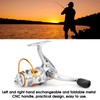 12BB 5.1:1 Metallic Casting Spinning Fishing Reel Wheel Tackle Accessories