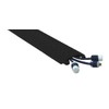 Fastlane FL1X4-B Polyurethane 1 Channel Drop Over Cable Protectors with